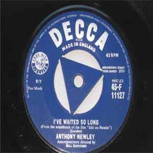 Anthony Newley - I've Waited So Long flac