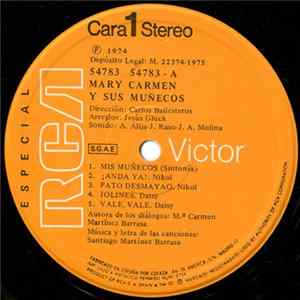 Mary Carmen Y Sus Muñecos - Mary Carmen Y Sus Muñecos flac