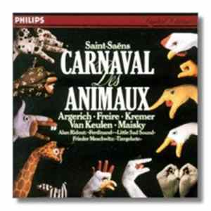 Saint-Saëns / Alan Ridout, Argerich - Freire, Kremer, Van Keulen, Maisky - Carnaval Des Animaux flac