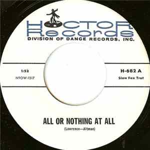 Unknown Artist - All Or Nothing At All flac
