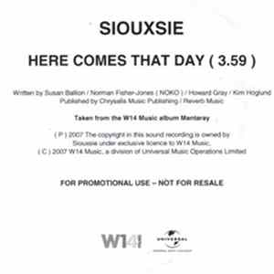 Siouxsie - Here Comes That Day flac