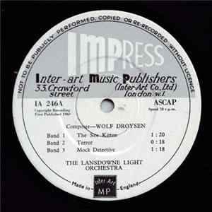 The Lansdowne Light Orchestra - The Sex Kitten - Terror - Mock Detective / Thoughtful Melody flac