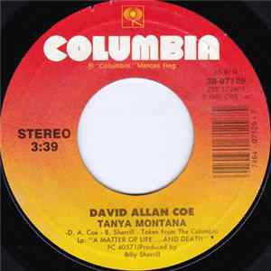 David Allan Coe - Tanya Montana / The Ten Commandments Of Love flac