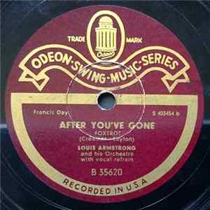 Louis Armstrong And His Orchestra - After You've Gone / Between The Devil And The Deep Blue Sea flac