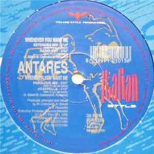 Antares - Whenever You Want Me flac