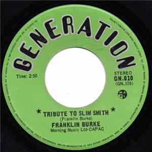 Franklin Burke - Tribute To Slim Smith flac
