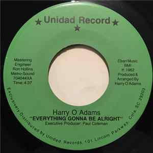 Harry O Adams - Everything Gonna Be Alright / Party Time flac