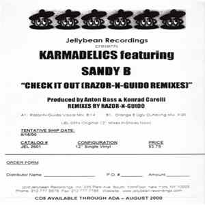 Karmadelic Feat. Sandy B - Check It Out (Razor-N-Guido Remixes) flac