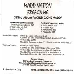 The Madd Nation - Breakin Me / Fast Lane flac