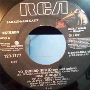 José Augusto - Yo Quiero Ser / Perdóname flac