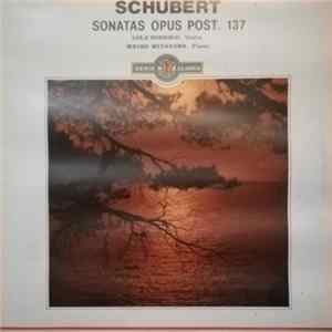 Schubert - Sonatas Opus Post. 137 flac