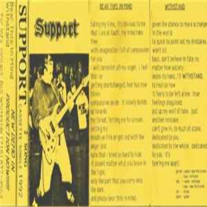 Support - 2 Song Cassette Single 1992 flac