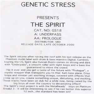 The Spirit - Underpass / Prologue flac