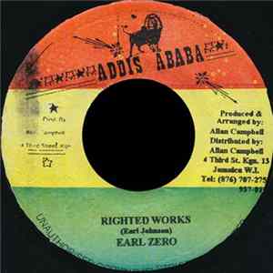 Earl Zero - Righted Works flac
