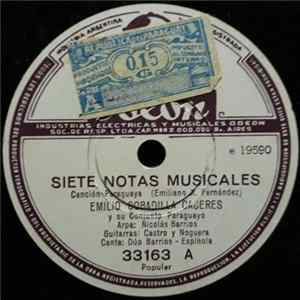 Emilio Bobadilla Cáceres Y Su Conjunto Paraguayo - Siete Notas Musicales / Mi Último Adiós flac