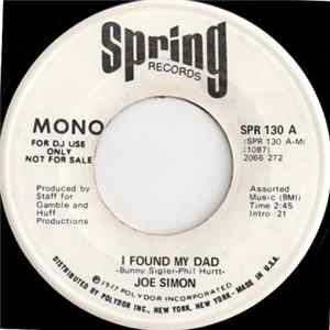 Joe Simon - I Found My Dad flac