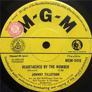 Johnny Tillotson - Heartaches By The Number / Your Mem'ry Comes Along flac