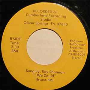 Ray Shannon - I Will / We Could flac