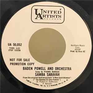 Nicole Croisille Et Pierre Barouh, Francis Lai And His Orchestra, Baden Powell And Orchestra - Un Homme Et Une Femme flac