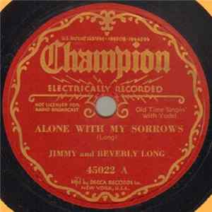 Jimmy And Beverly Long - Alone With My Sorrows / Cowboy's Heaven flac