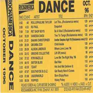 Various - Dance Oct. 96 flac