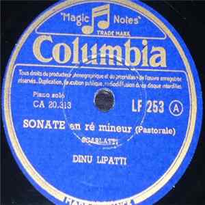 Dinu Lipatti - Sonate En Ré Mineur / Jésus, Que Ma Joie Demeure flac