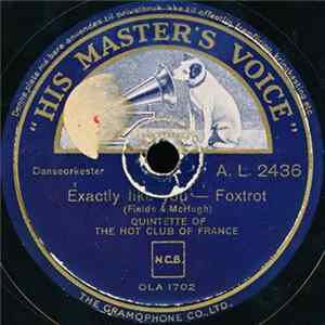 Quintette Of The Hot Club Of France - Exactly Like You / In A Sentimental Mood flac
