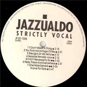 Jazzualdo - Strictly Vocal flac