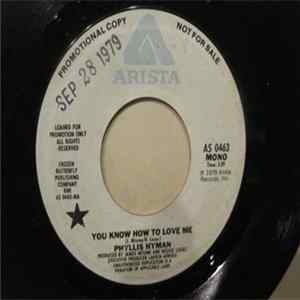 Phyllis Hyman - You Know How To Love Me flac
