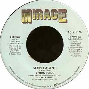Robin Gibb - Secret Agent / Robot flac