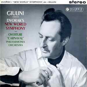 Giulini Conducts Dvorak - The Philharmonia Orchestra - New World Symphony And Overture "Carnaval" flac