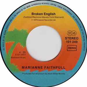 Marianne Faithfull - Broken English flac