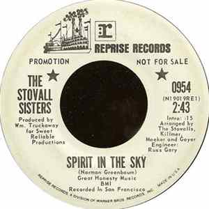The Stovall Sisters - Spirit In The Sky / So Good flac