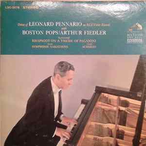 Leonard Pennario With Boston Pops, Arthur Fiedler - Debut Of Leonard Pennario On RCA Victor Records With Boston Pops/Arthur Fiedler flac