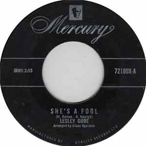 Lesley Gore - She's A Fool flac
