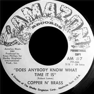 Copper N' Brass - Does Anybody Know What Time It Is flac