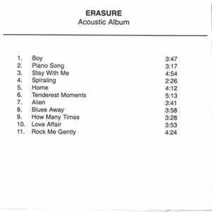 Erasure - Union Street (Acoustic Album) flac