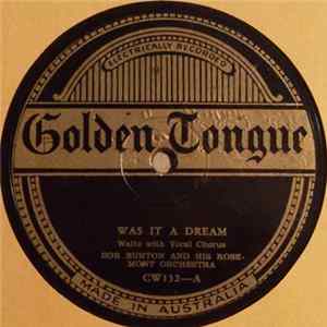 Bob Burton And His Rosemont Orchestra - Was It A Dream / Waltz Of Memory flac