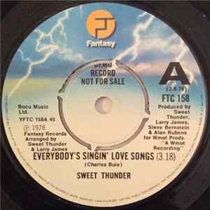 Sweet Thunder - Everybody's Singin' Love Songs flac