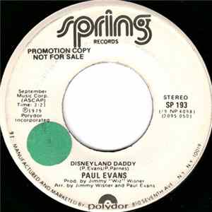 Paul Evans - Disneyland Daddy flac
