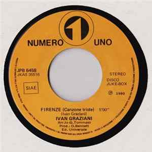 Ivan Graziani / Decibel - Firenze (Canzone Triste) / Vivo Da Re flac