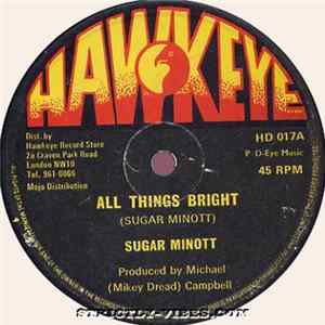 Sugar Minott - All Things Bright / Can't Take No Fight flac