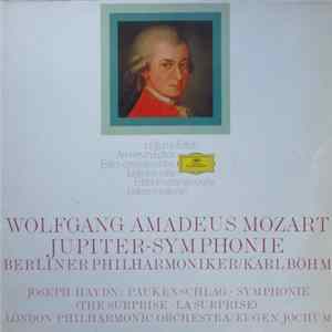 Wolfgang Amadeus Mozart, Berlin Philharmonic / Karl Böhm, Joseph Haydn, The London Philharmonic Orchestra / Eugen Jochum - Symphony Nr. 41 In C Major (Jupiter) / Symphony Nr. 94 In G Major (The Surprise) flac