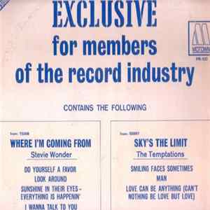 The Temptations / Stevie Wonder - Sky's The Limit / Where I'm Coming From flac