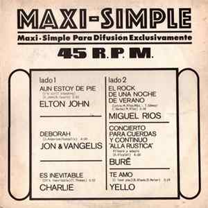 Various - Maxi-Simple 45 R.P.M. flac