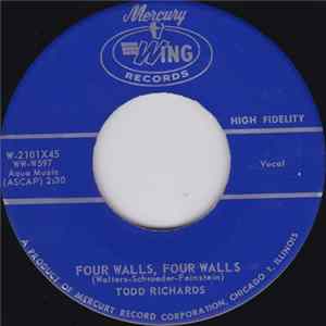 Todd Richards - Four Walls, Four Walls / Gamblin' Heart flac