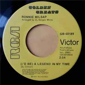 Ronnie Milsap - (I'd Be) A Legend In My Time / Too Late To Worry, Too Blue To Cry flac