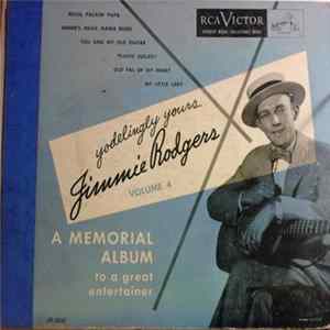 Jimmie Rodgers - Yodelingly Yours - Volume 4 flac