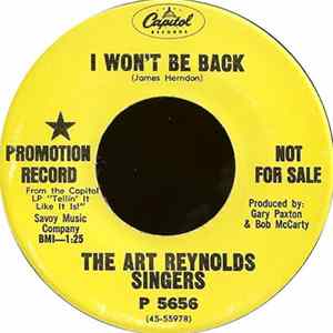 The Art Reynolds Singers - I Won't Be Back flac