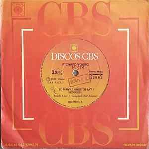 Richard Young - So Many Things To Say flac